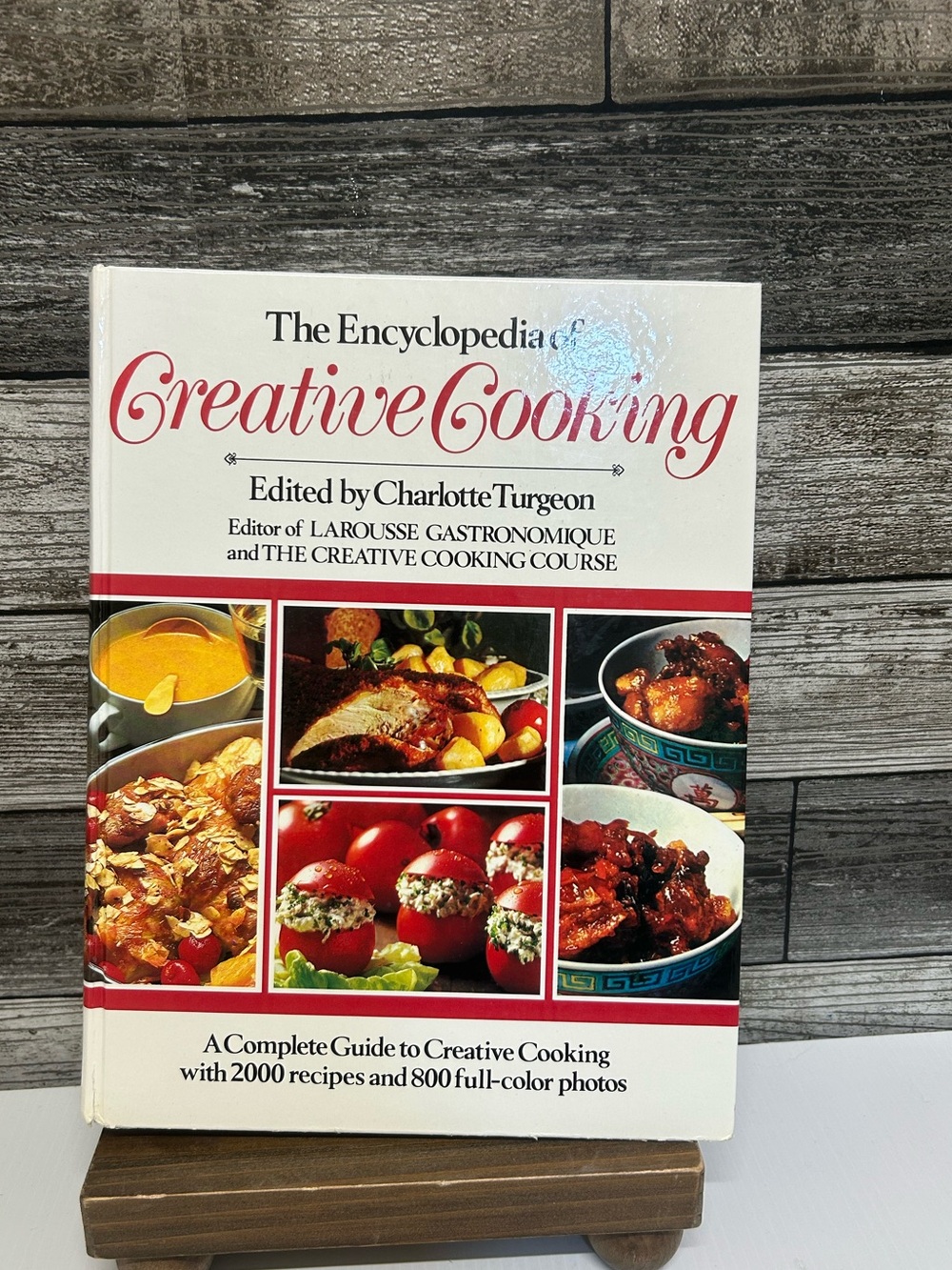 The Encyclopedia of Creative Cooking Charlotte Turgeon 1985 Hardcover Vintage